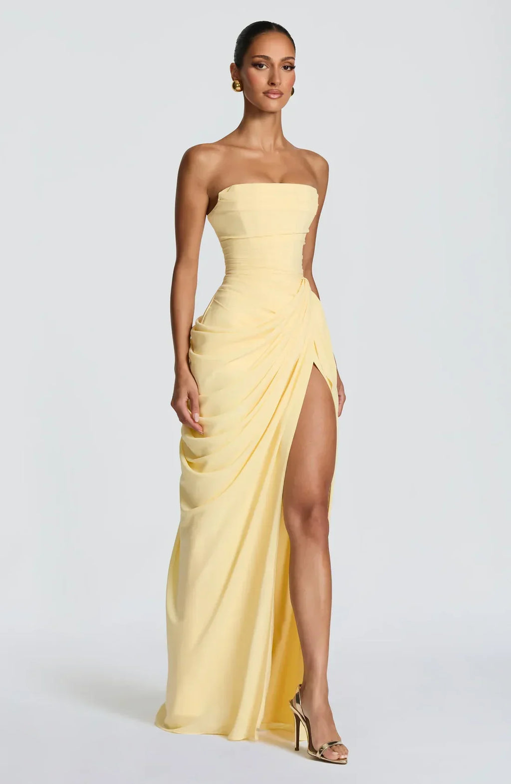CIELO | Vestido Largo Lacado Elegante