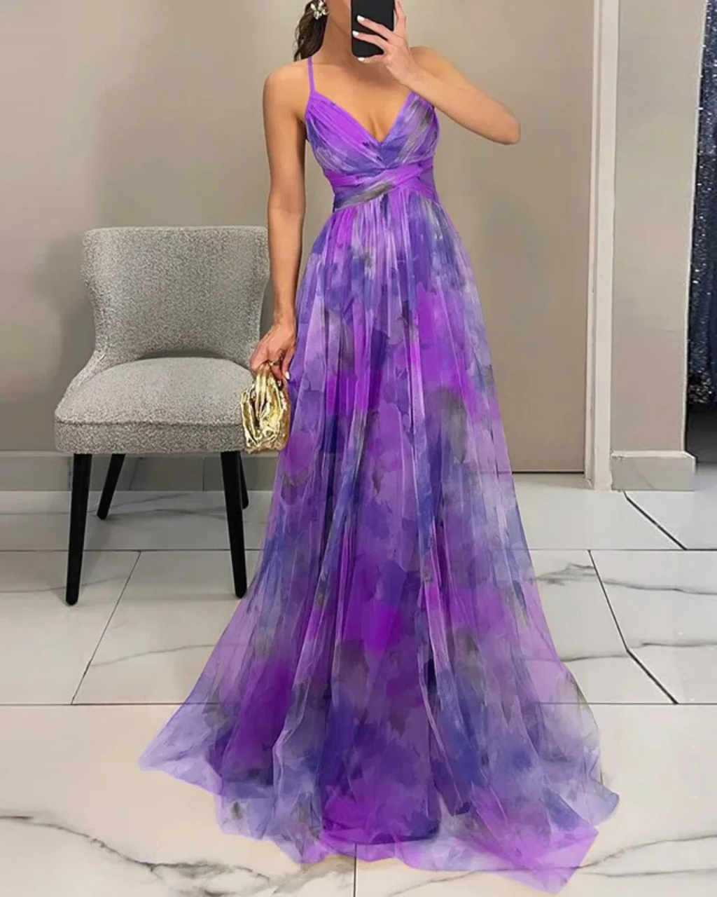 Gisela | Vestido Maxi Floral