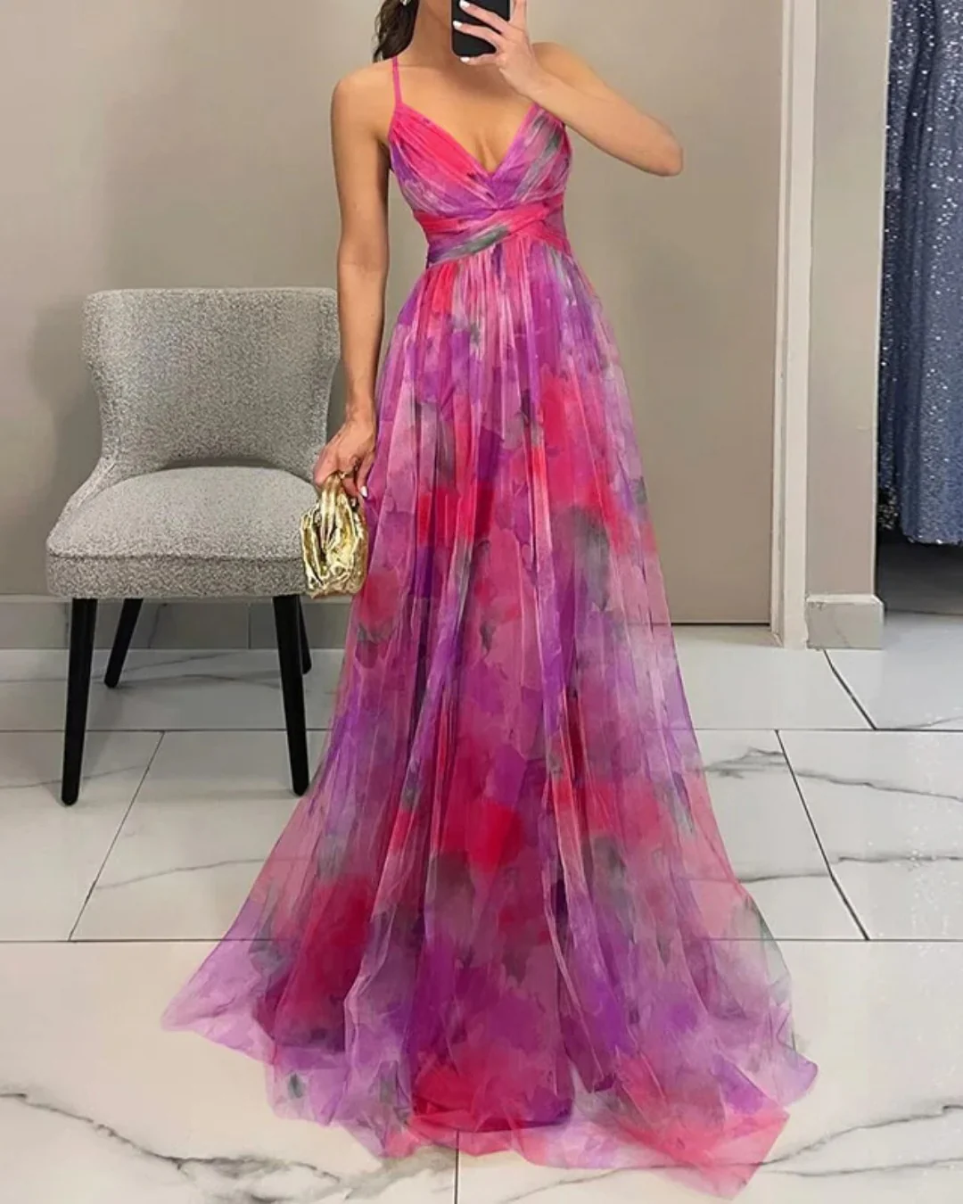Gisela | Vestido Maxi Floral