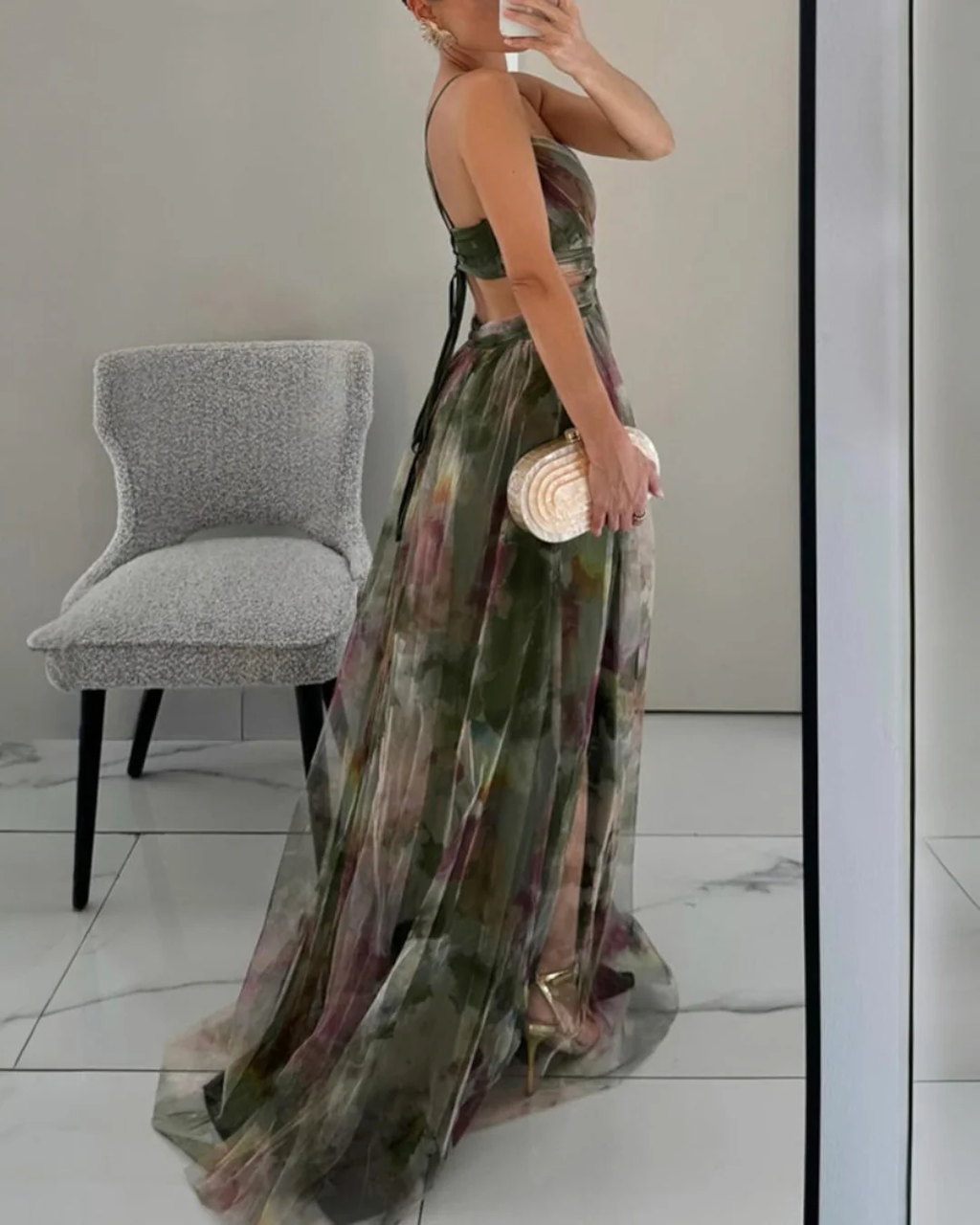 Gisela | Vestido Maxi Floral