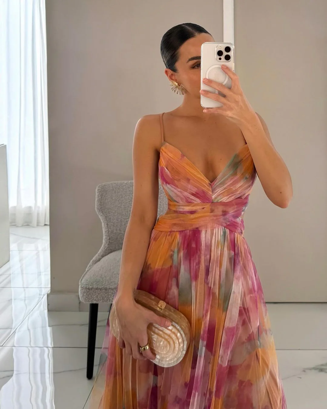 Gisela | Vestido Maxi Floral