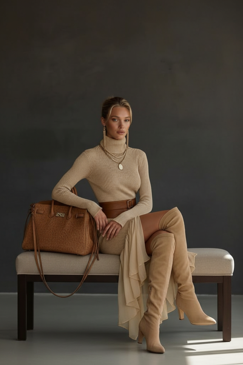 Imagen 4 - Pose sentada refinada