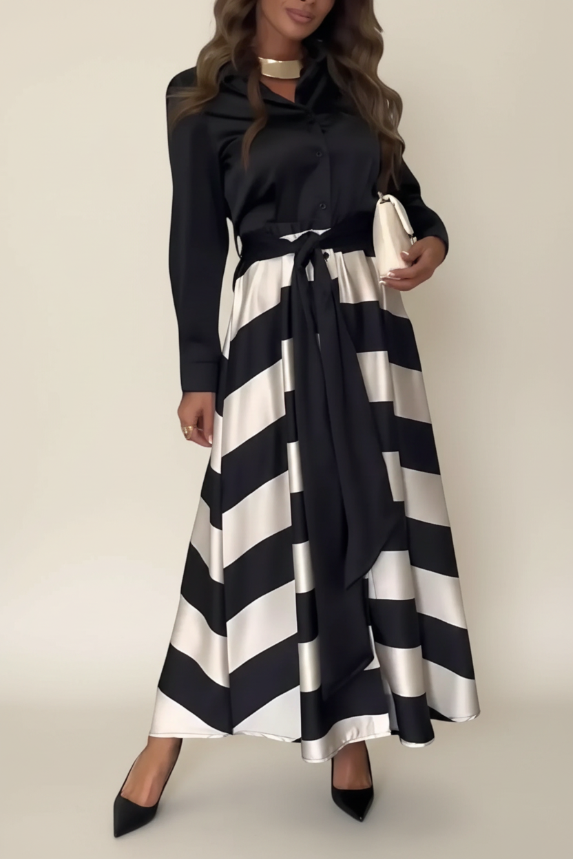 Vestido blanco y negro opción 4
