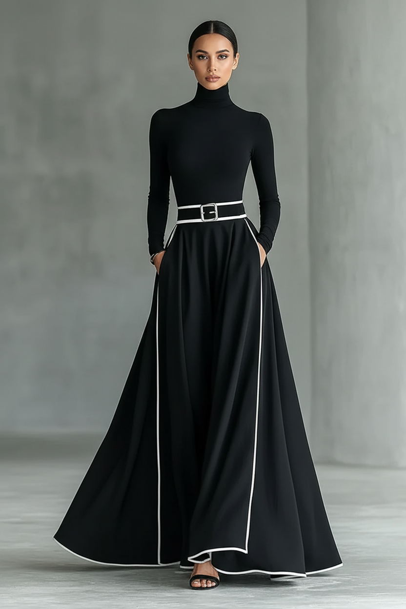 Vestido negro - Opción 1