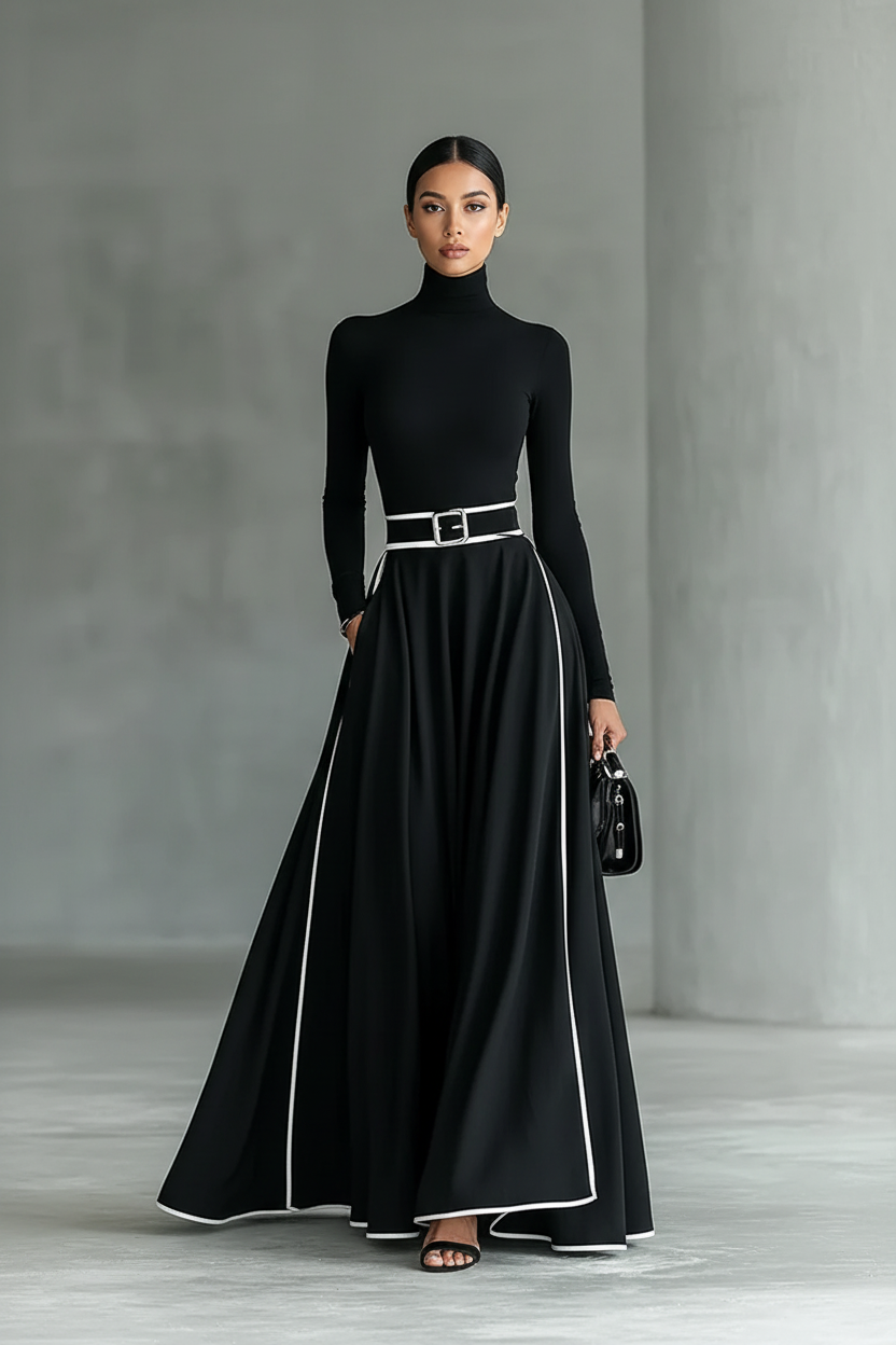 Vestido negro - Opción 3